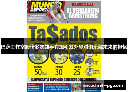 巴萨工作室股份多次转手套现引发外界对俱乐部未来的担忧